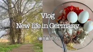 1.(Sub) New Life in Germany Vlog l German Language School l Studying l Cooking