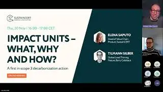 Impact units &ndash; what, why and how. A first in scope 3 decarbonization action