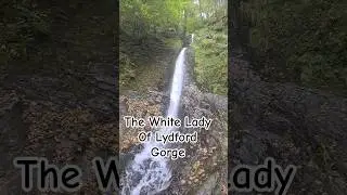 The white Lady at Lydford gorge
