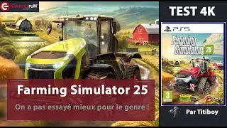 🚜 [TEST 4K] FARMING SIMULATOR 25 sur PS5, Xbox Series & PC ! 🌾