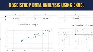 Analysis of case study data using excel || data analysis using excel|| Thinkswithyou