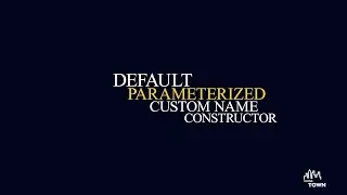 5.2 How to Create Default Constructor Parameterized Constructor Named Constructor & Differences