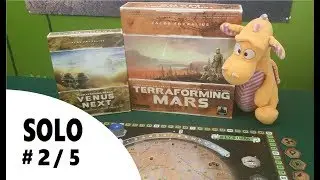 Terraforming Mars: Venus Next - Solo Playthrough #2/5 (Morning Star Inc. Corp)