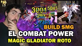 EL COMBAT POWER DEL MAGIC GLADIOTOR ES INCREIBLE 