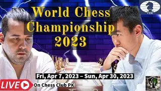 FIDE World Championship 2023 | Ding Liren vs. Ian Nepomniachtchi #chess #worldchampionship
