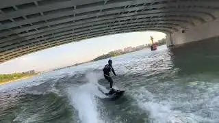 Professional Carbon Fiber Surf Scooter for Extreme Water Sports with Ternary Lithium Battery