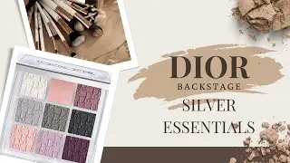 DIOR Silver Backstage | Новая цветовая гамма | Новая формула | Dior 9 Pan | Эффективность на зрелых глазах?