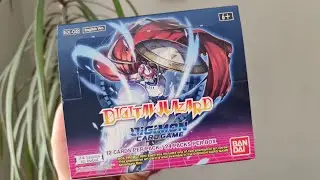 Digimon Card Game EX02 Digital Hazard Booster Box Opening 2 - perfect box for me?