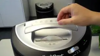 SimplyShred FHC307D 7 Sheet Micro Cut Paper Shredder - CD, Staple, Card (5 Gal)