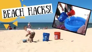 BEACH HACKS, TIPS & TRICKS! BEST MOM HACKS FOR KIDS, BABIES & TODDLERS!