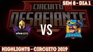 Vivo Keyd vs Rensga eSports Highlights - Melhores jogadas Circuit&atilde;o 2019