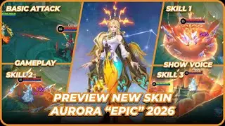 NEW SCRIPT SKIN AURORA - EPIC | GAMEPLAY