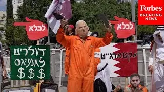 Israelis Protest Against Benjamin Netanyahu As Israeli Prime Minister's Corruption Trial Resumes