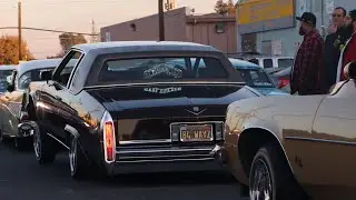 11/29/20-Lowriders cruising Franklin Boulevard