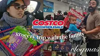 Last minute Costco run with the family before Christmas! 