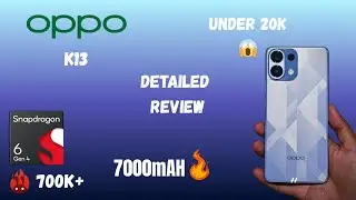 Oppo K13 Review 🔥 | 7000mAh Battery Beast Under ₹20,000! |
