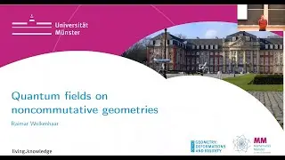 Quantum fields on noncommutative geometries