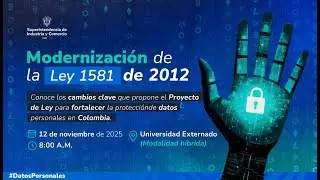 Modernizaci&oacute;n de Ley 1581 de 2012.