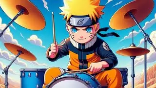 Naruto Shippuden | Diver | Backing Track | Only Drums