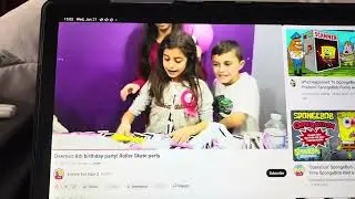 Deena 8th birthday party roller skate party