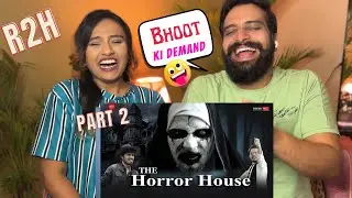 THE HORROR HOUSE | Round2hell | R2H | REACTION | FULL | Funkie Couple Vlogs