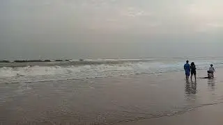 Puri beach after lockdown