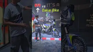 TVS Dakar Bike: How Tall is it? | autoX #shorts