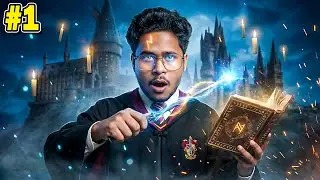 First Day Chaos | Dragon Attack & First Spells | Hogwarts Legacy Part 1
