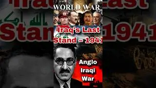 Iraq vs Britain &ndash; The 1941 Clash #ww2 #facts#iraq