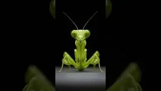 Epic Praying Mantis Attack! #PrayingMantis #MacroInsects #EpicNature #InsectAttack #WildlifeMacro