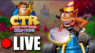 CGE's 31st Birthday Stream - CTR Nitro Fueled LIVESTREAM