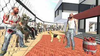Indian 3D vehicles police vs zombie attack 😲 #gta #gaming