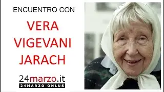 Encuentro con Vera Vigevani Jarach, madre de la Plaza de Mayo y militante de la memoria