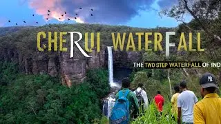 Hidden waterfall in sonbhadra | चेरुई जलप्रपात सोनभद्र | Secret Place Caught on Camera #waterfall 