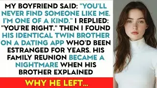My Boyfriend Said： ＂You'll Never Find Someone Like Me. I'm One Of A Kind.＂ I Replied：