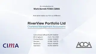 2021 - An introduction to RiverView Portfolio (and Mark Barrett)
