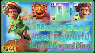 Easiest RC Charge & Root Rider Strategy For Ranked Legend League Mood. Army 👇