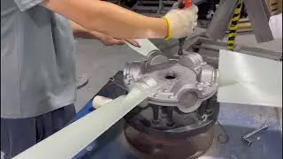 6W Big Diameter Axial Fan Cooling Fan Installation Process by Utek-Dele FAN #axialfan #coolingfan