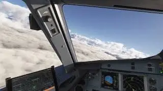 MORNING COMMUTE | Full Flight | Ambience, No Commentary | San Francisco to Portland | A320