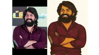 Bollywood and south acters gibbli image #video #viral #yash #actor #gibbli