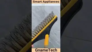 Floor Scrub Brush Bathroom Long Handle Bathtub Push Broom I GnameTech #shorts