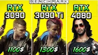 RTX 3090 vs RTX 4080 vs RTX 3090 Ti // Test in 7 Games // 4K // Benchmark