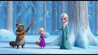 🦝Frozen Tree Serenade &mdash; A Magical Song with Elsa&rsquo;s Raccoon Band 🌌