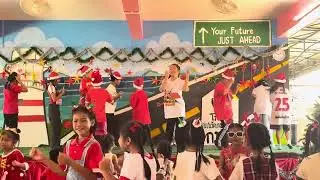 การแสดงคริสต์มาสของระดับชั้น￼ ประถมศึกษาปีที่ 4-6 โรงเรียนชุมชนวัดบางกระดานฯ￼