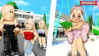 The Excluded Daughter Became a Millionaire | Brookhaven RP Stories | Roblox