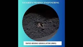 INTERCHANGABLE RAPID MIXING GRANULATOR #pharmamachinery #saikripapharma  #granulatormachine