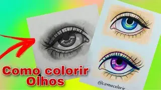 Comocolorir Olhos 👀 parte 2