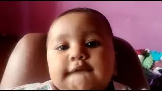 Baby face close up for 18 seconds Straight !! #NehaAntonia