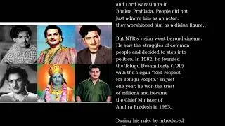 NTR: Legendary Journey of Telugu Cinema Superstar