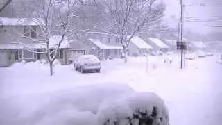 Really heavy snow on Long Island